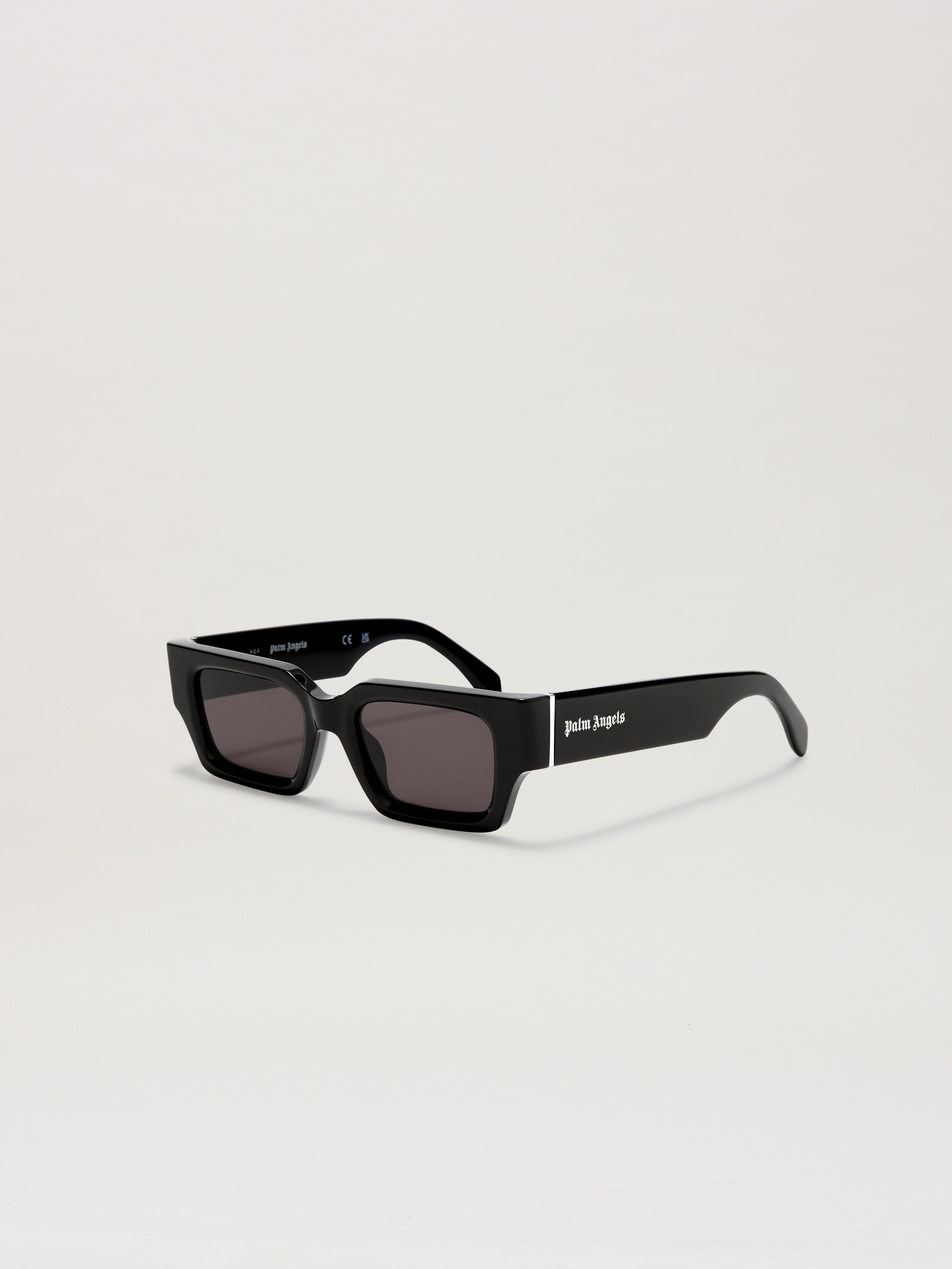 PALM ANGELS  Hyde sunglasses BLACK - DARK GREY PERI086C99PLA001