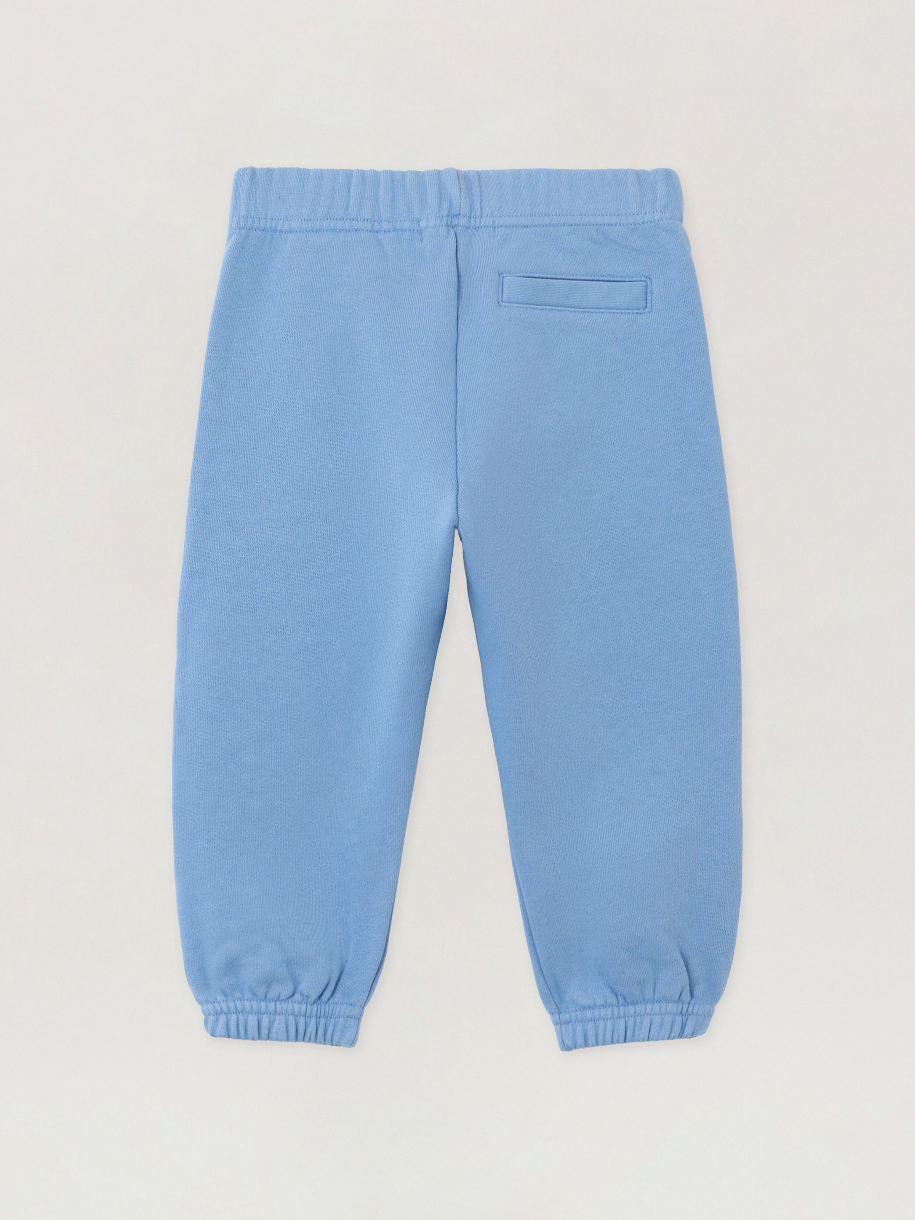 PALM ANGELS Overlogo  Sweatpants DUSTY BLUE - OFF WHITE PBXD001F25FLE001