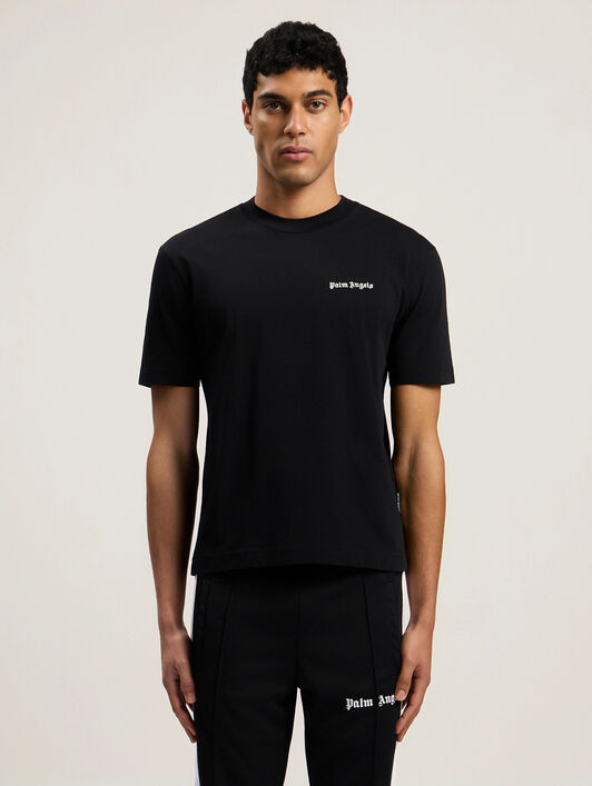 PALM ANGELS Classic Logo Three-Pack T-Shirt BLACK - OFF WHITE PAM2B01F26JR01