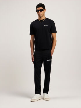PALM ANGELS Classic Logo Three-Pack T-Shirt BLACK - OFF WHITE PAM2B01F26JR01