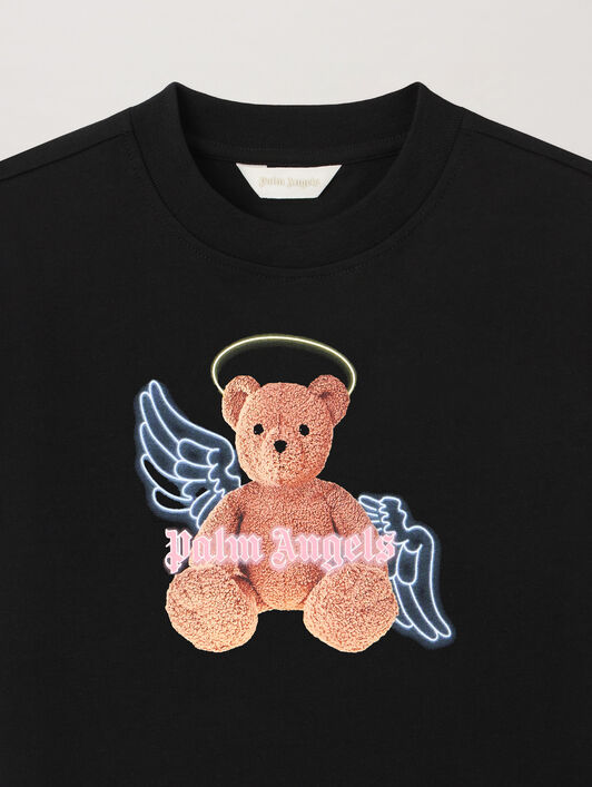 PALM ANGELS Bear Angel Sleeveless Dress NERO/BLACK PGDH003S26JER001