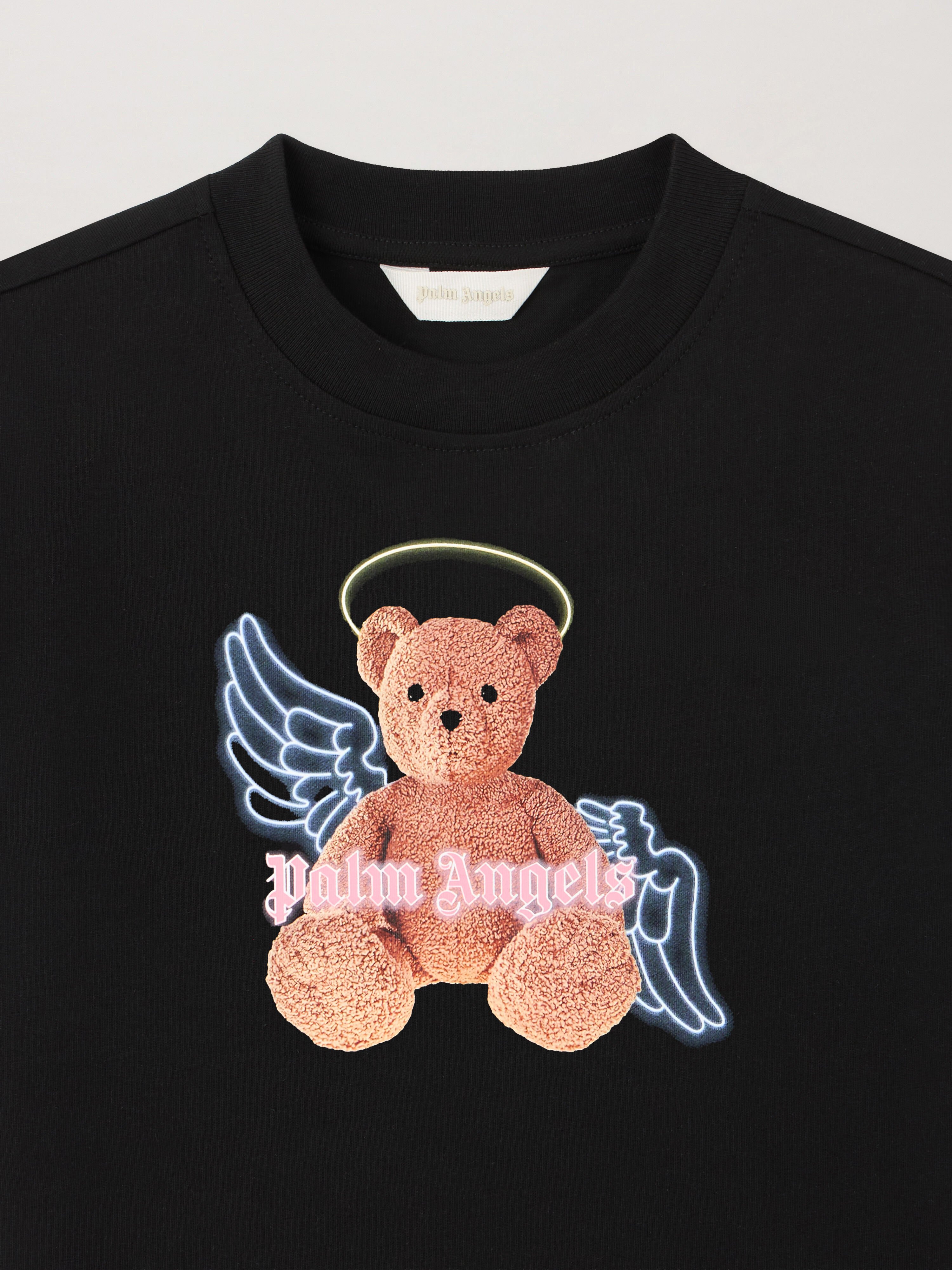 PALM ANGELS Bear Angel Sleeveless Dress NERO/BLACK PGDH003S26JER001