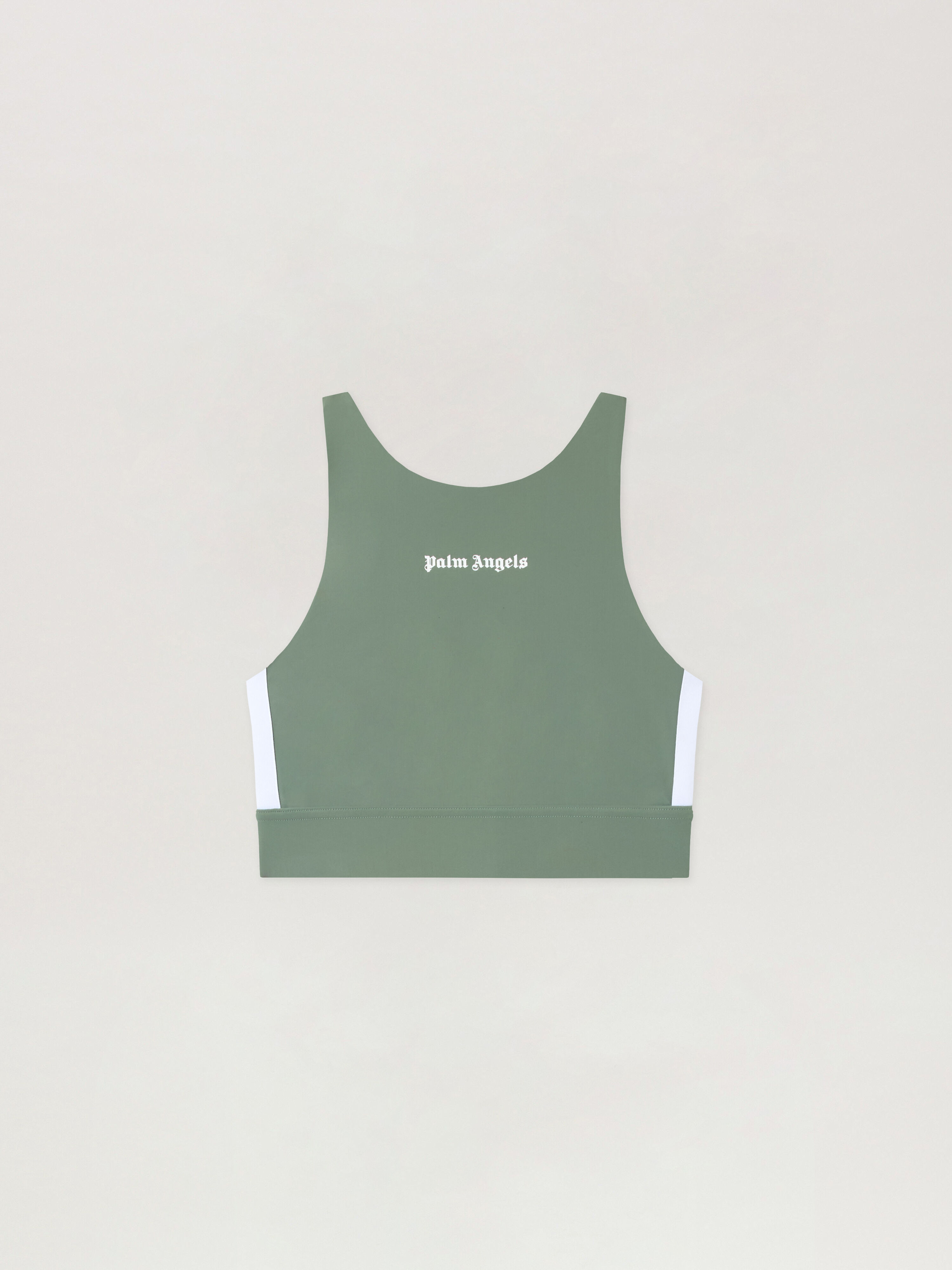 PALM ANGELS Training Track Top Sage SAGE WHITE PWVO001C99FAB002