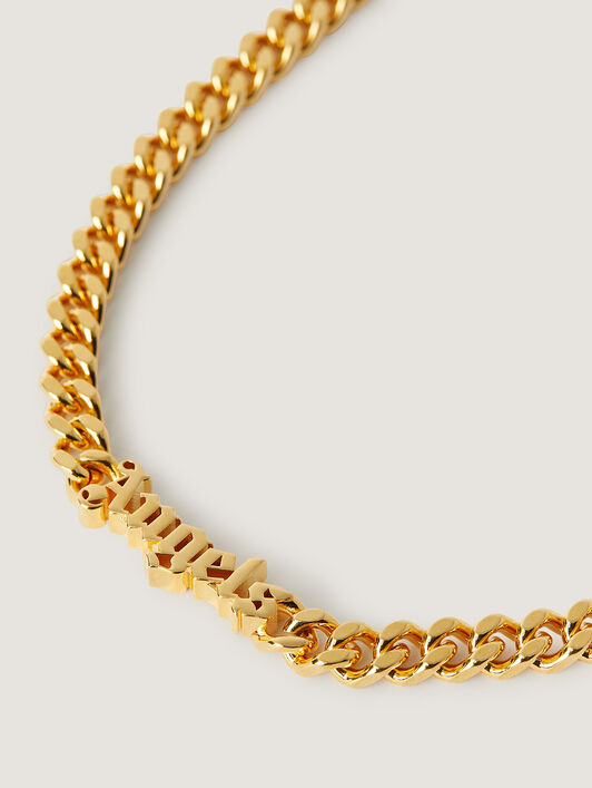 PALM ANGELS Angels Chain Necklace GOLD - GOLD PWOB12HF25MAT001