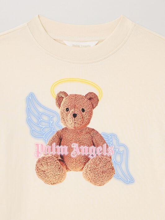 PALM ANGELS Bear Angel T-Shirt OFF WHITE PGAA002S26JER001
