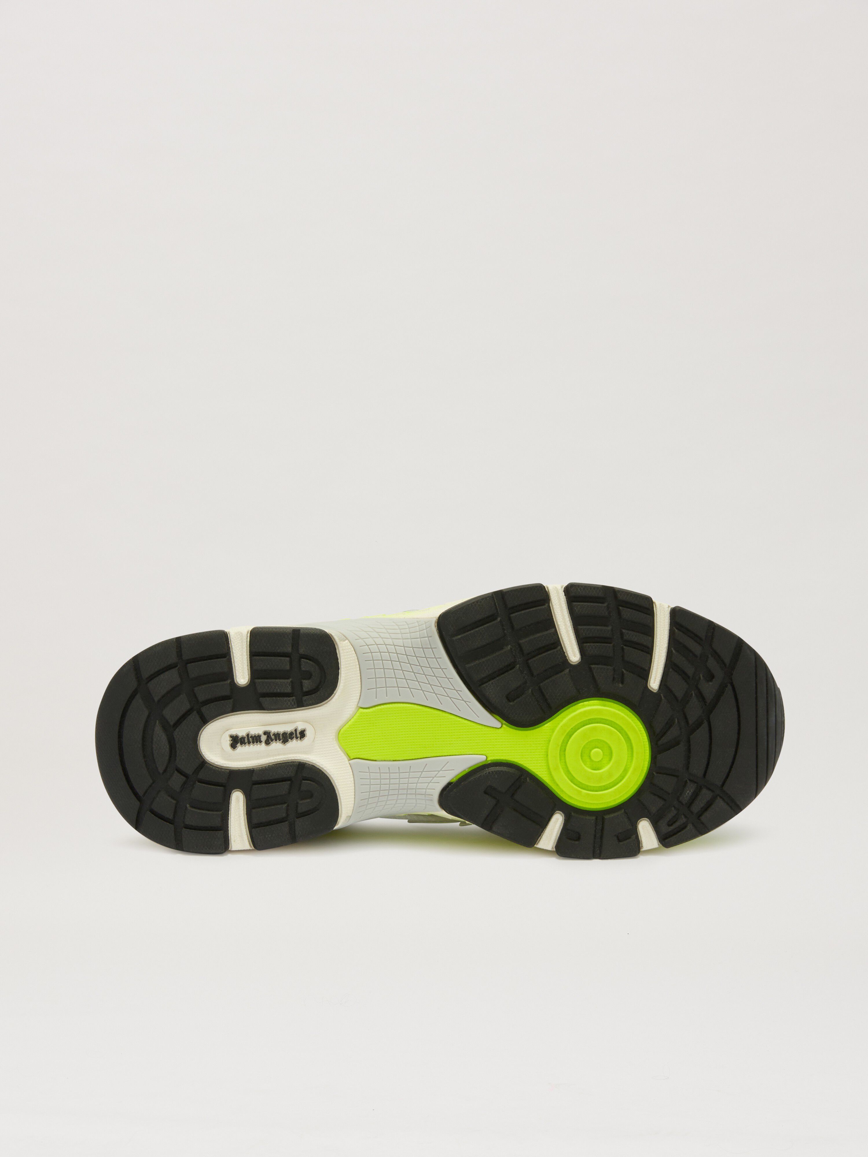 PALM ANGELS  PA 4 Fluo Sneaker YELLOW FLUO - SILVER PMIA102S25FAB002