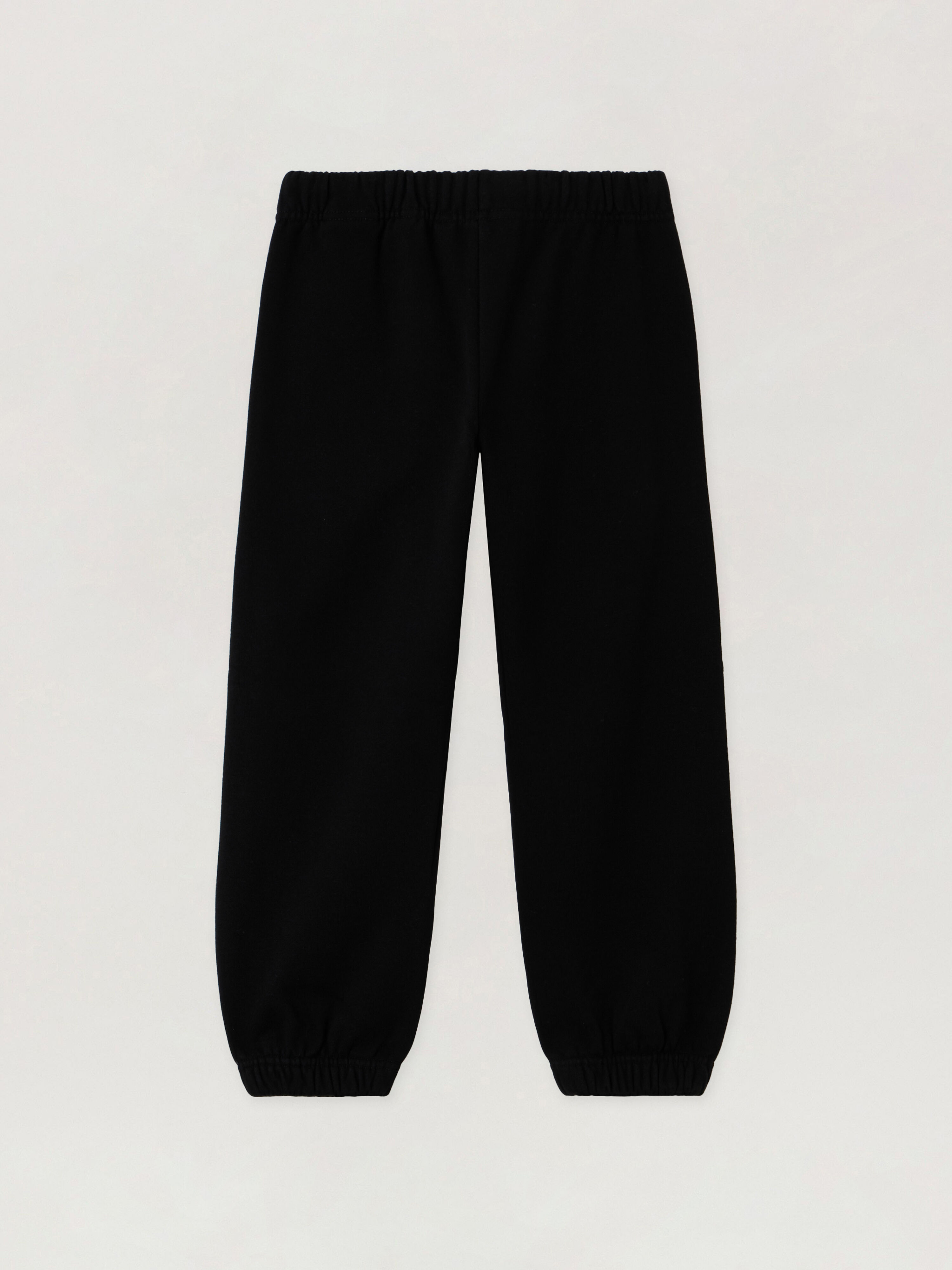 PALM ANGELS Blurred Logo Reg.Sweatpant BLACK - ROSE PINK PGCH008F25FLE001