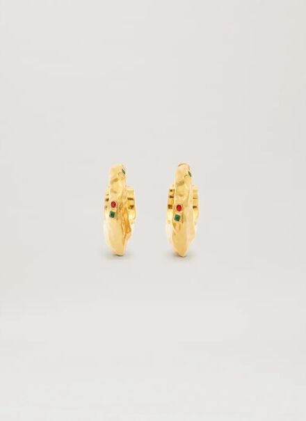MELTED STRASS EARRINGS