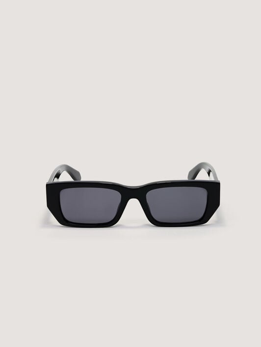 Moss Sunglasses PALM ANGELS Moss Sunglasses SHINY BLACK/WHITE PA1030010753