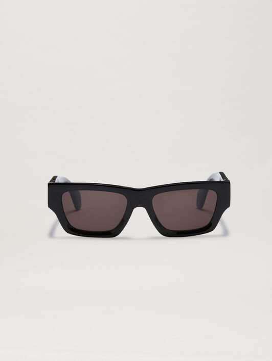 PALM ANGELS  Magnolia sunglasses BLACK - DARK GREY PERI10JS25PLA001
