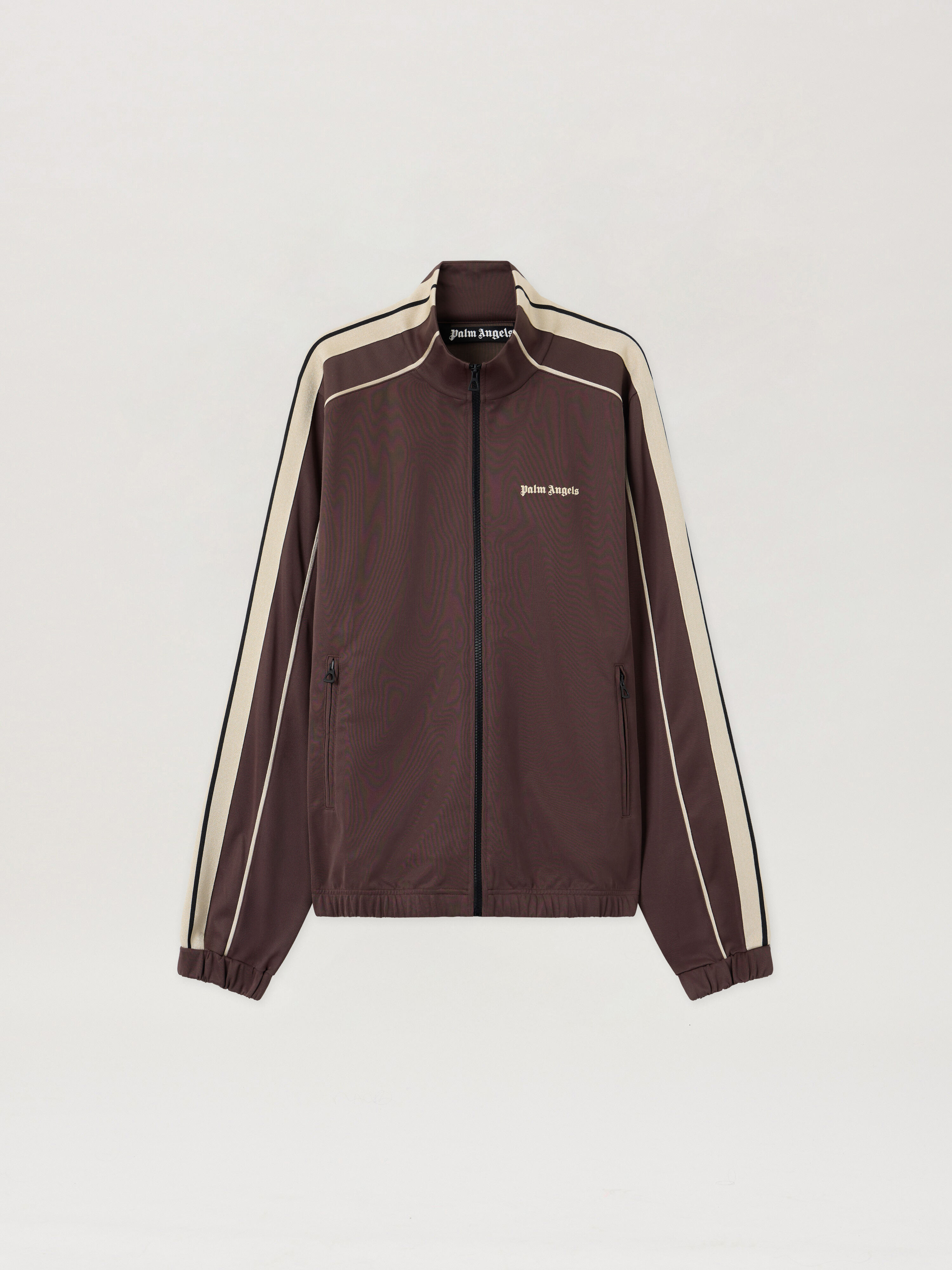 Classic Logo Vintage Track Jacket in BROWN OFF WHITE for Men