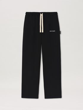 PALM ANGELS  Iconic Tape sweatpants BLACK - BLACK PMCJ043S25FAB001