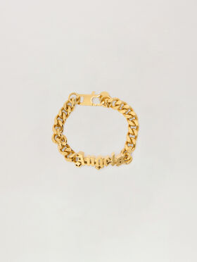 PALM ANGELS Angels Logo Bracelet GOLD - GOLD PWOA048F25MAT001