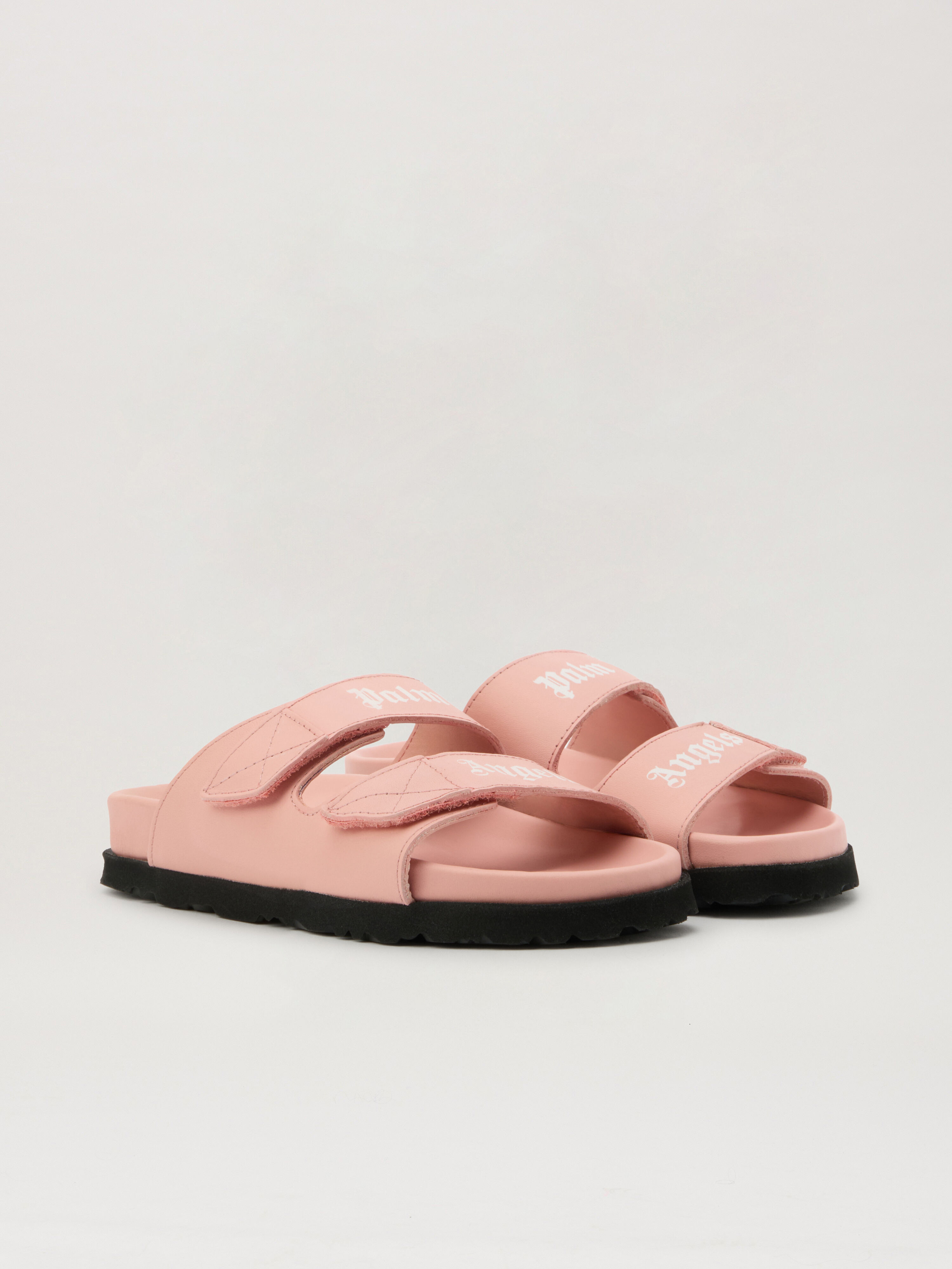 PALM ANGELS Palm Angels Sandal PINK WHITE PGIH001C99LEA001