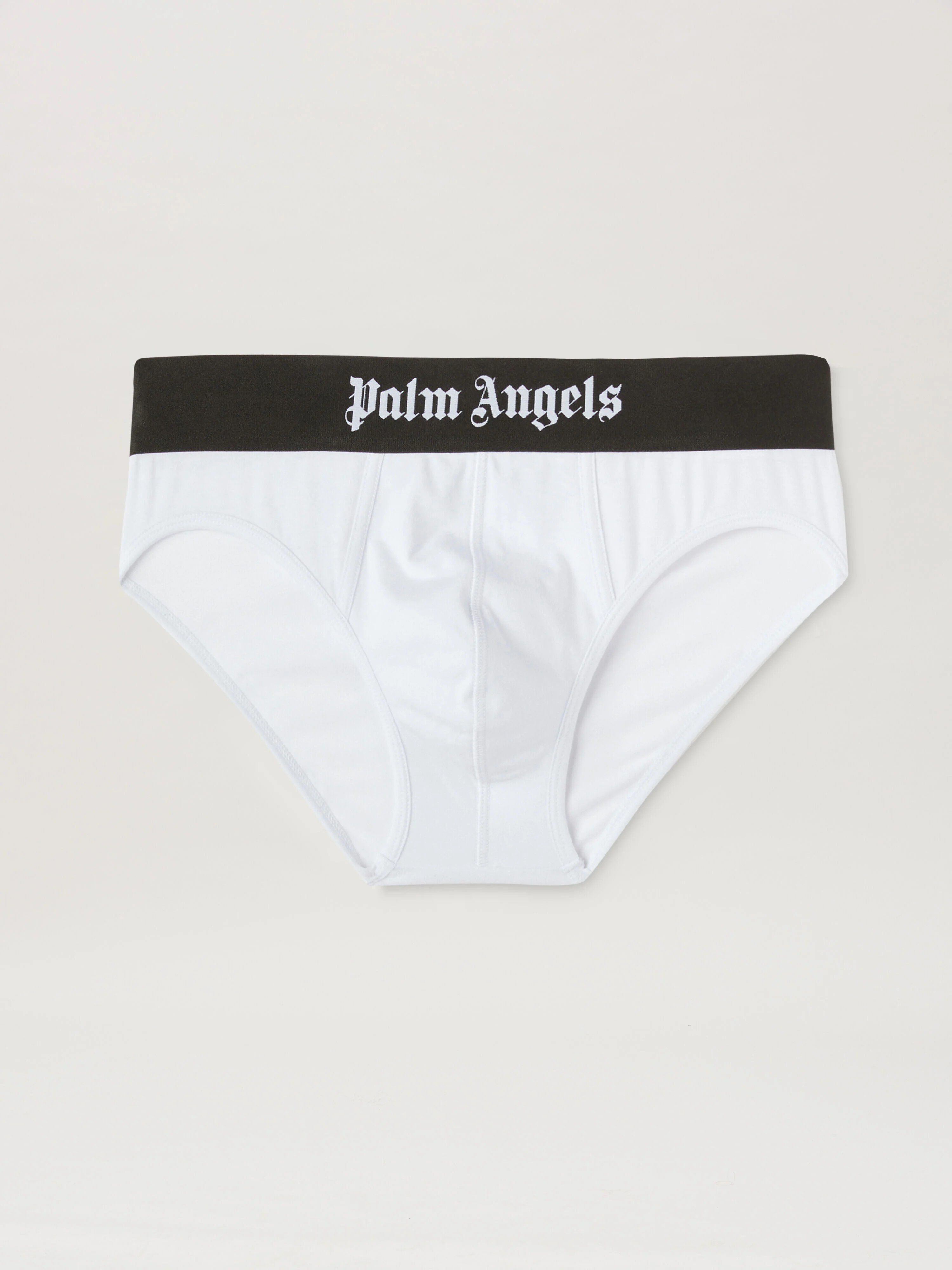 PALM ANGELS Briefs Bipack WHITE BLACK PMUF002C99FAB001