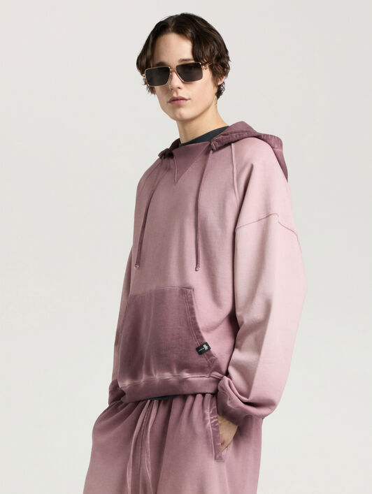 Neon Boulevard Back Hoodie PALM ANGELS Neon Boulevard Back Hoodie BROWN - MULTICOLOR PAMBB07W26FL01