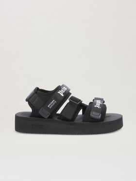 PALM ANGELS  Kisee Sandalen Palm Angels x Suicoke BLACK - BLACK PMIH016S25FAB001
