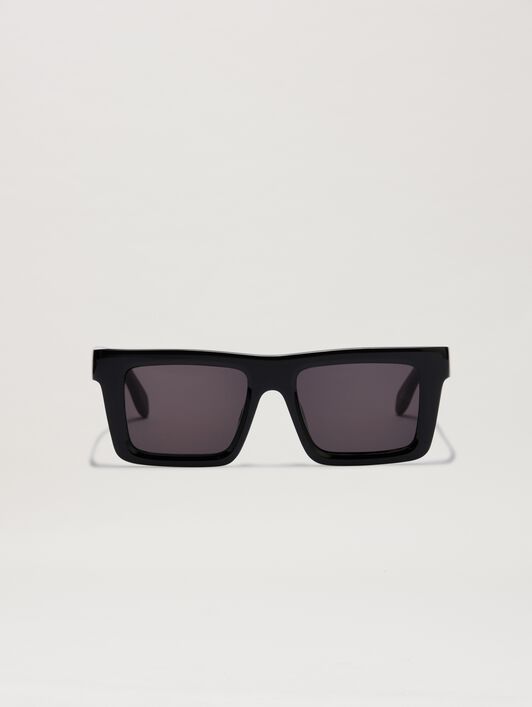 PALM ANGELS  Napa sunglasses BLACK - DARK GREY PERI109S25PLA001