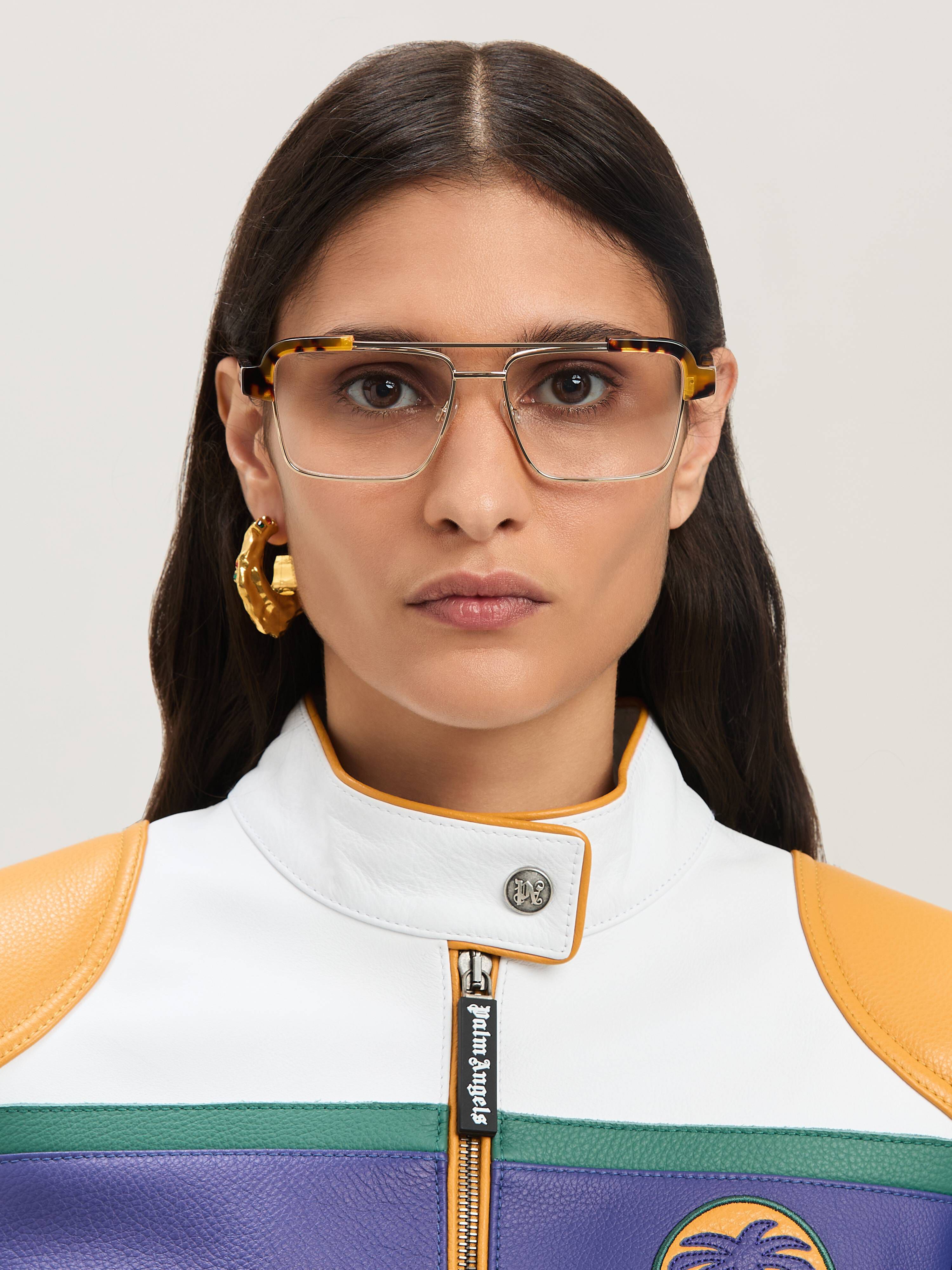 PALM ANGELS  Style 17 Brille HAVANA - NO COLOR PERJ017S25PLA001