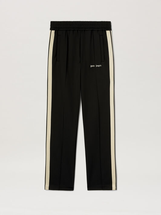 PALM ANGELS Classic Logo Track Pants BLACK OFF WHITE PMCJ020C99FAB001