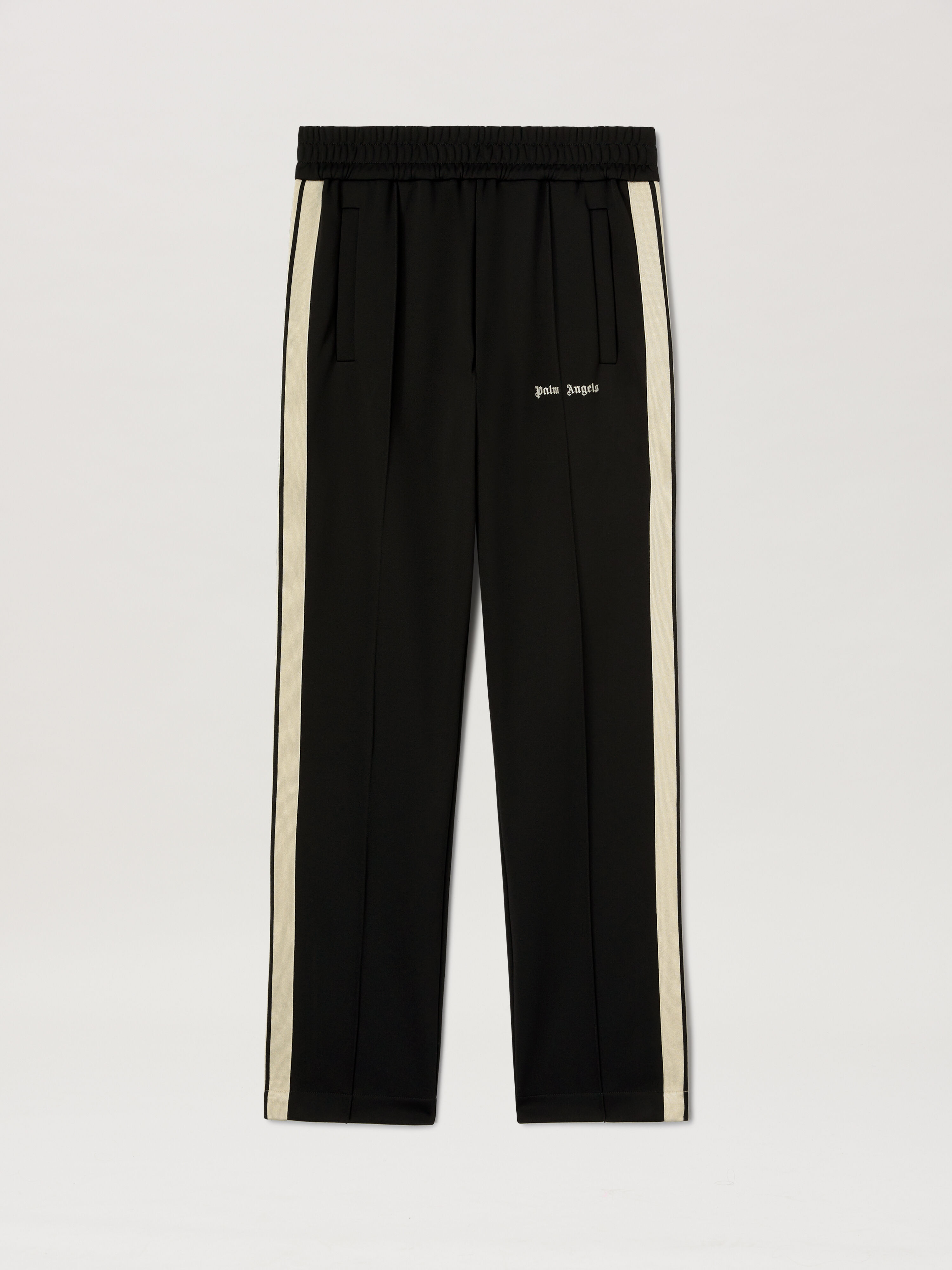 PALM ANGELS Classic Logo Track Pants BLACK OFF WHITE PMCJ020C99FAB001