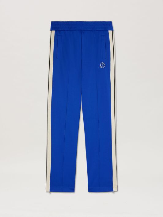 PALM ANGELS  Trackpants Moncler x Palm Angel BLUE - WHITE PMCH02DT25FAB001