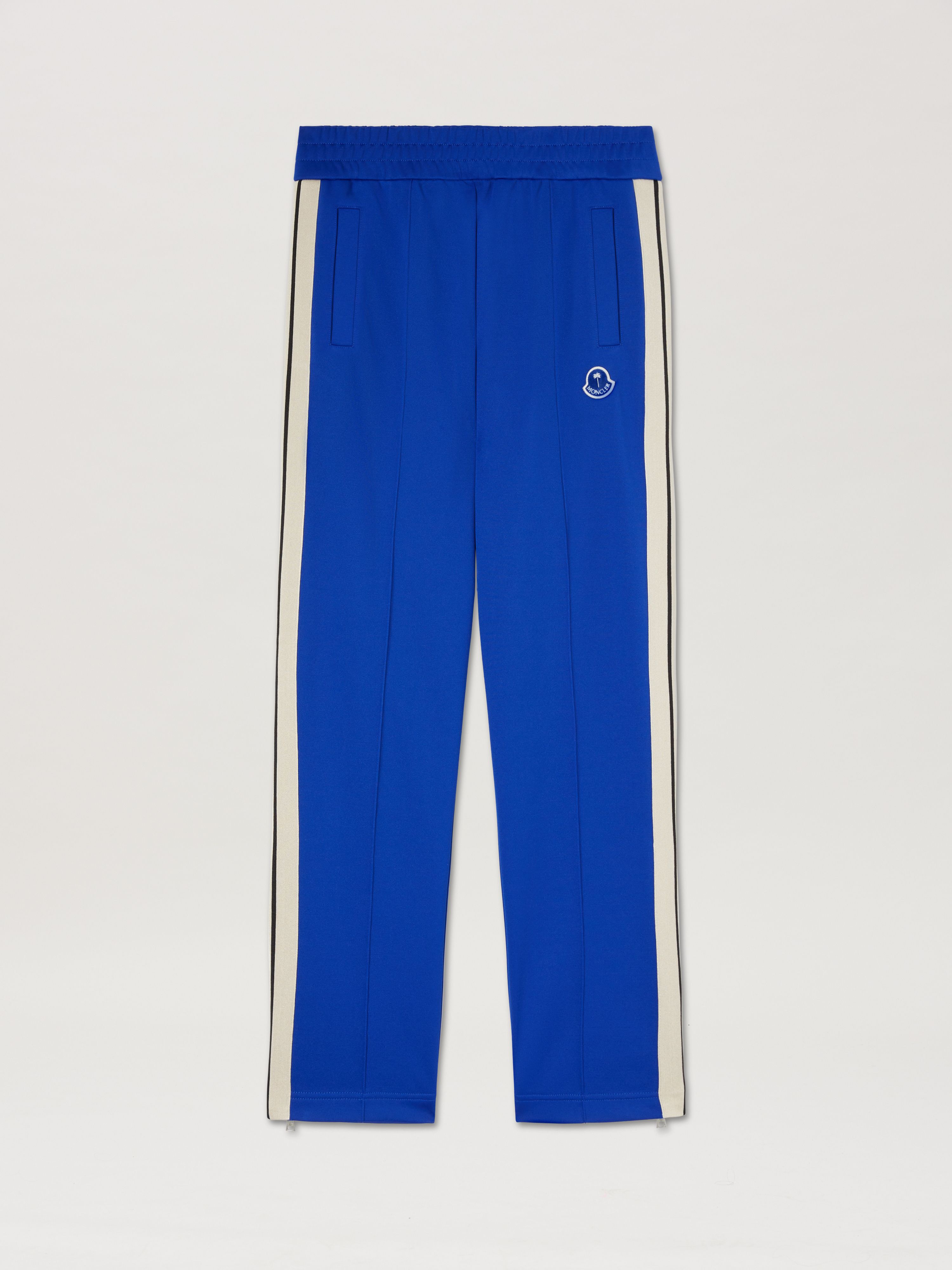 PALM ANGELS  Trackpants Moncler x Palm Angel BLUE - WHITE PMCH02DT25FAB001