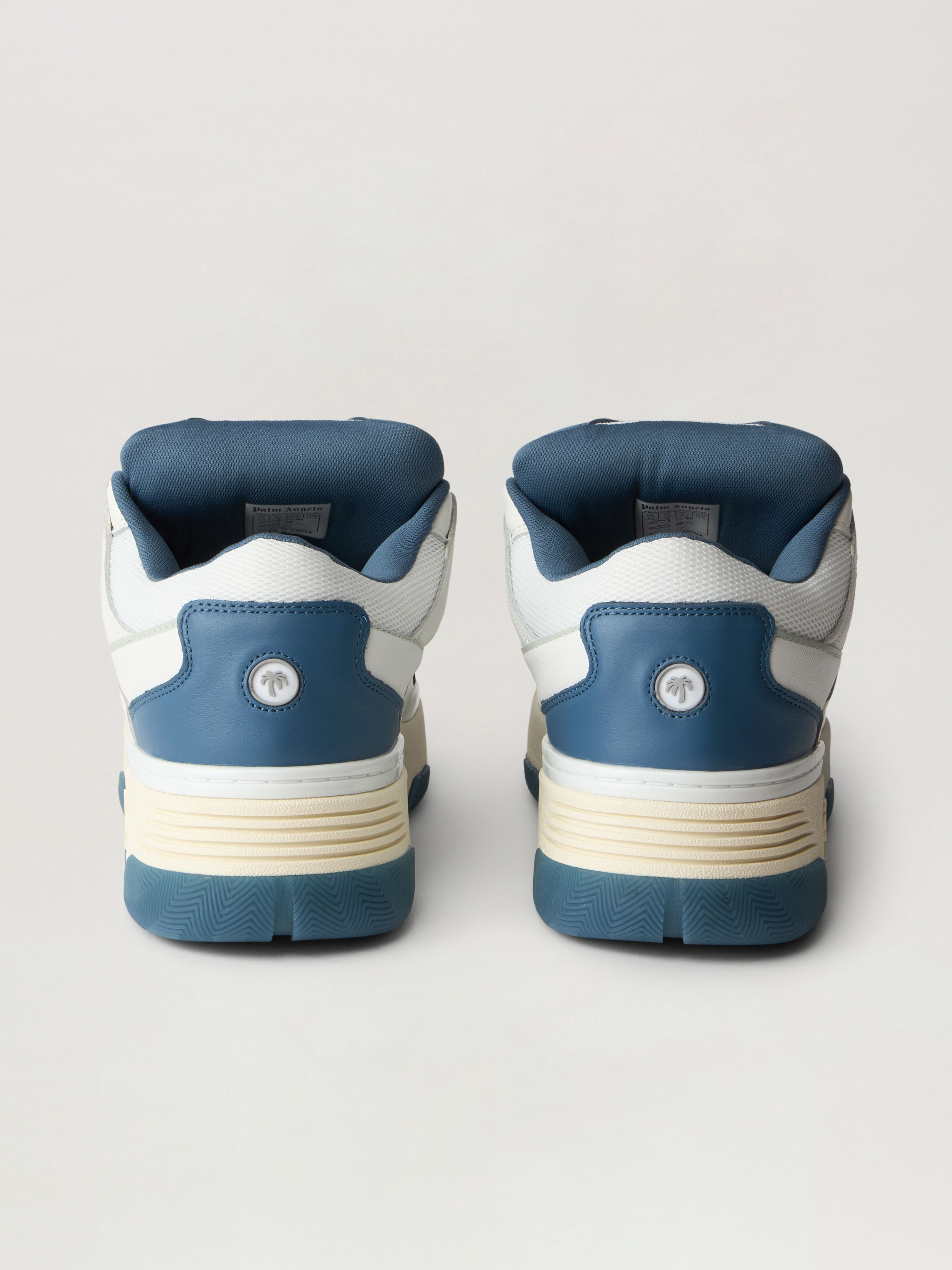 Palm Skate Sneakers in WHITE DUSTY BLUE for Men | Palm Angels®