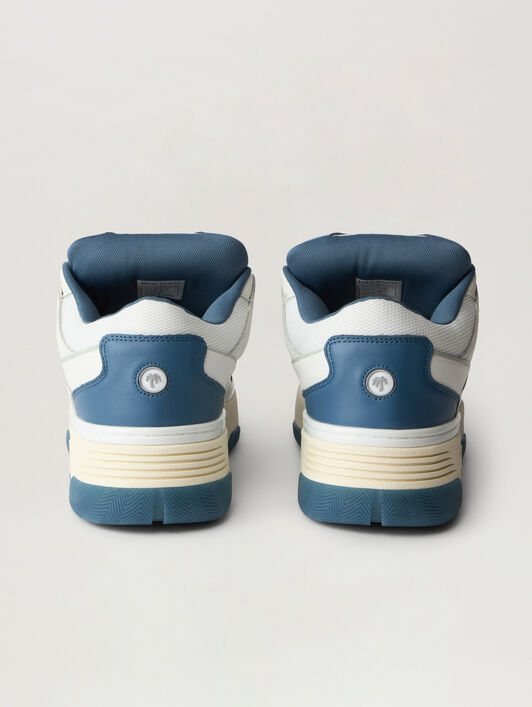 PALM ANGELS Palm Skate Sneakers WHITE DUSTY BLUE PMIA10YS26LEA001