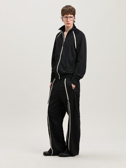 PALM ANGELS  Trainingshosen BLACK - BLACK PMCJ043S25FAB001