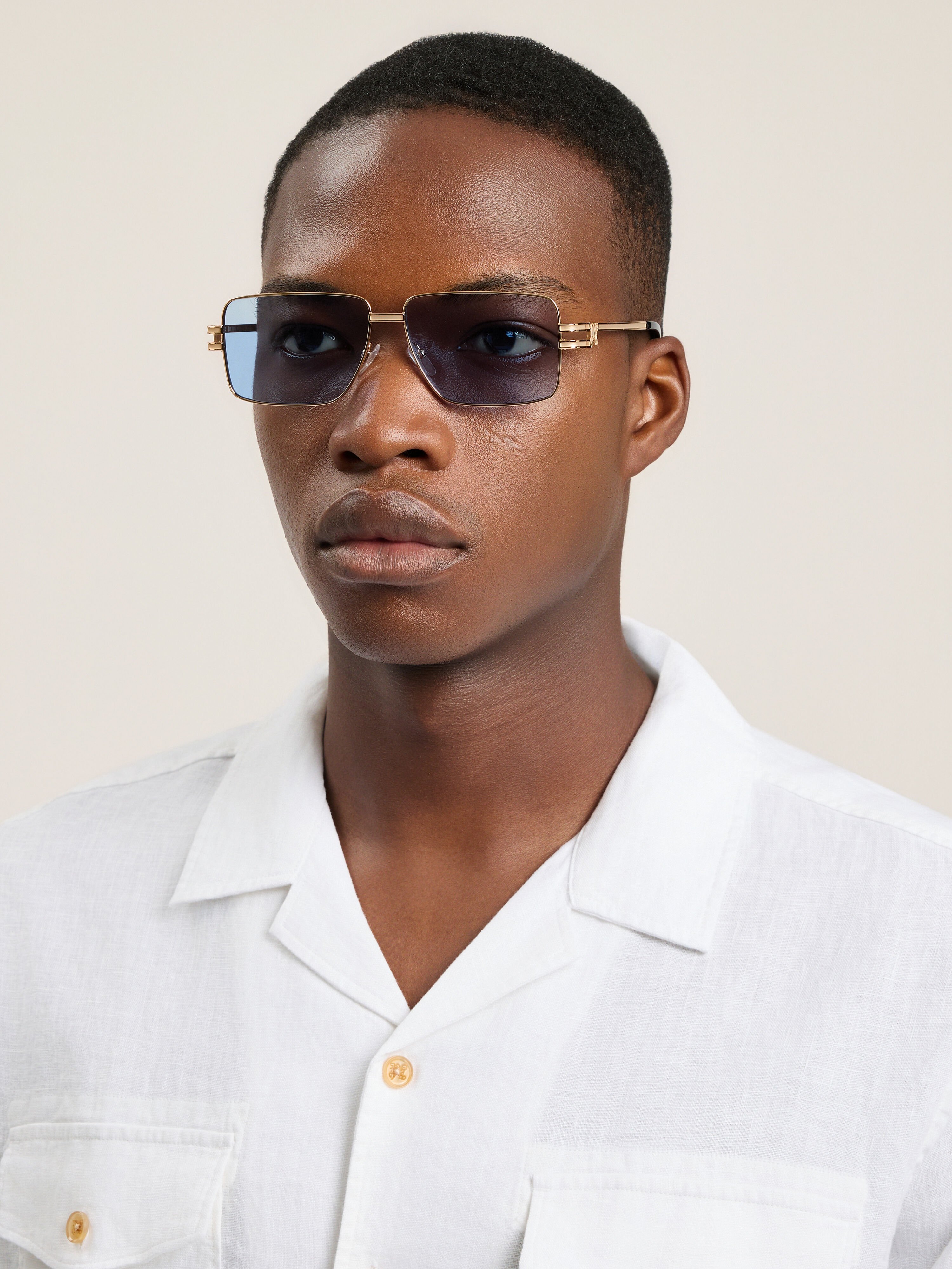 Imperial Sunglasses PALM ANGELS Imperial Sunglasses SHINY GOLD PA2003764559