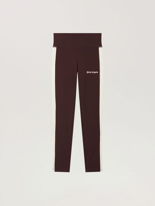 Classic Logo Track Leggings PALM ANGELS Classic Logo Track Leggings MAUVE - ROSE PINK PAWVK01F26FB01