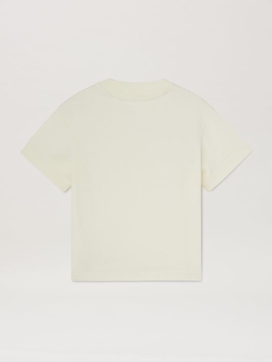 PALM ANGELS  Triple Palm T-shirt BUTTER GREEN FLUO PGAA002S25JER006