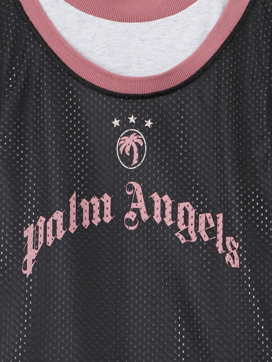 Team Palm Soccer Double Dress PALM ANGELS Team Palm Soccer Double Dress BLACK - PGDH006F25JER001