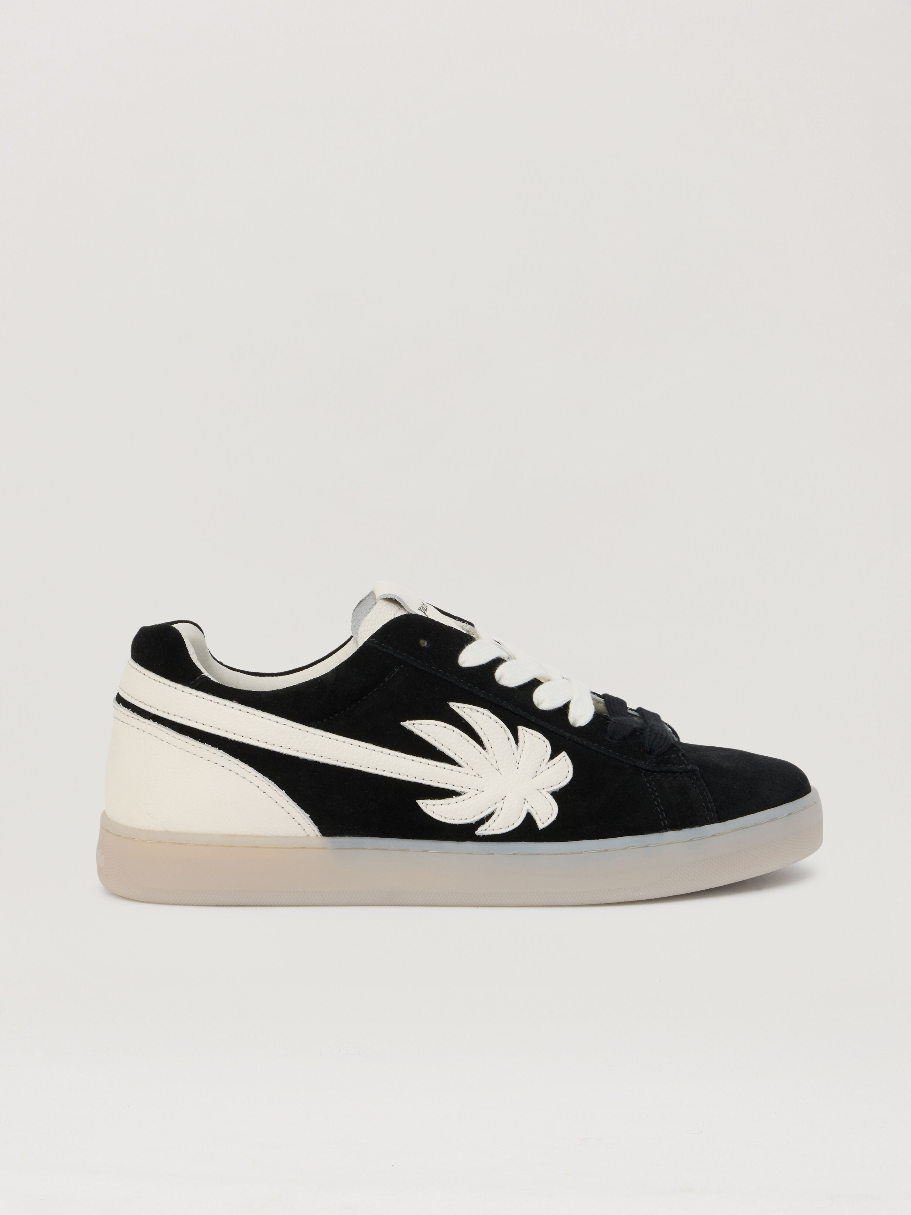 スニーカー palm angels Palm Tennis Suede Sneakers in BLACK IVORY for Men | Palm Angels®
