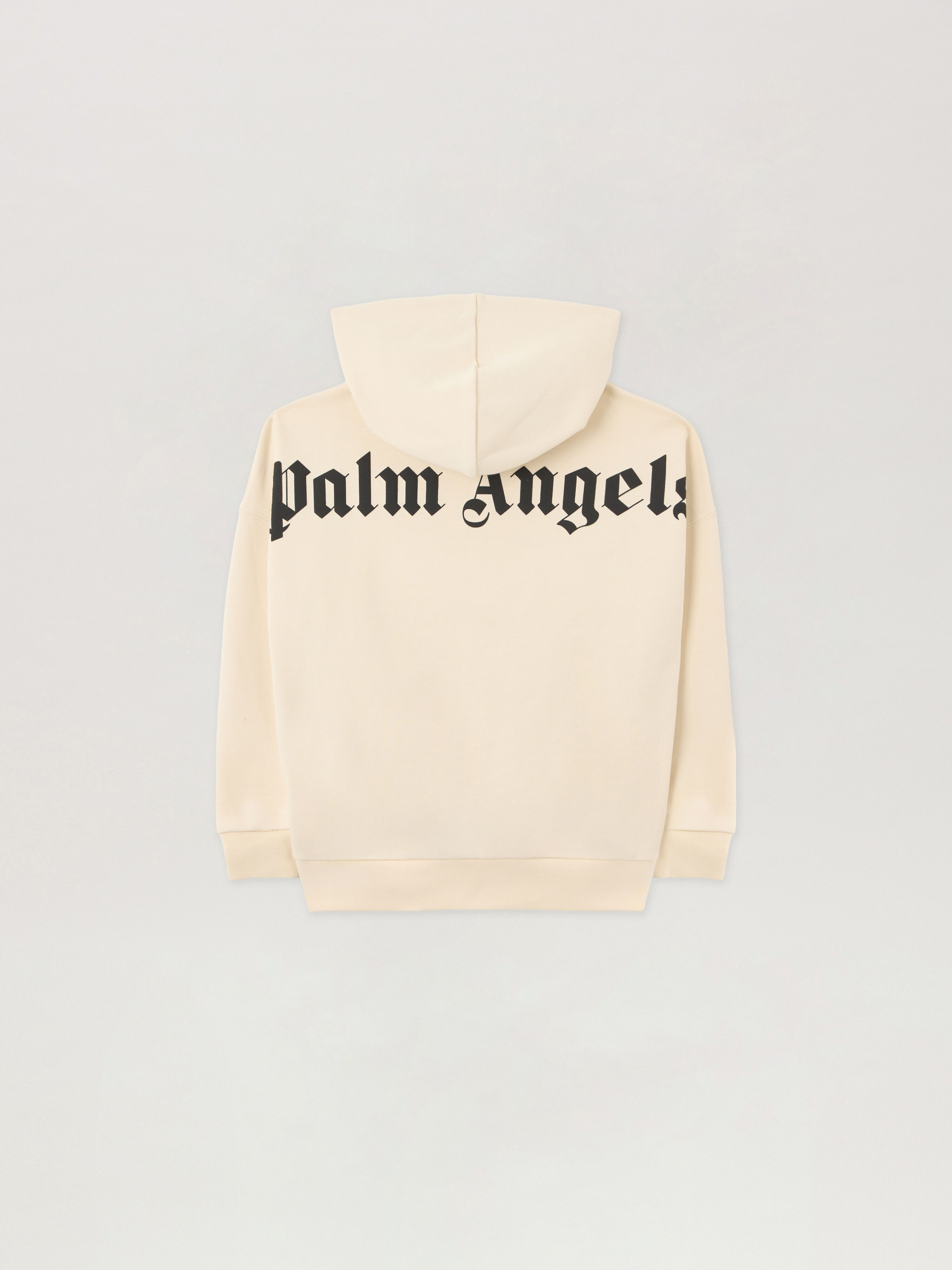 PALM ANGELS Overlogo Oversize Fit Hoodie OFF WHITE PBBB011S26FLE001