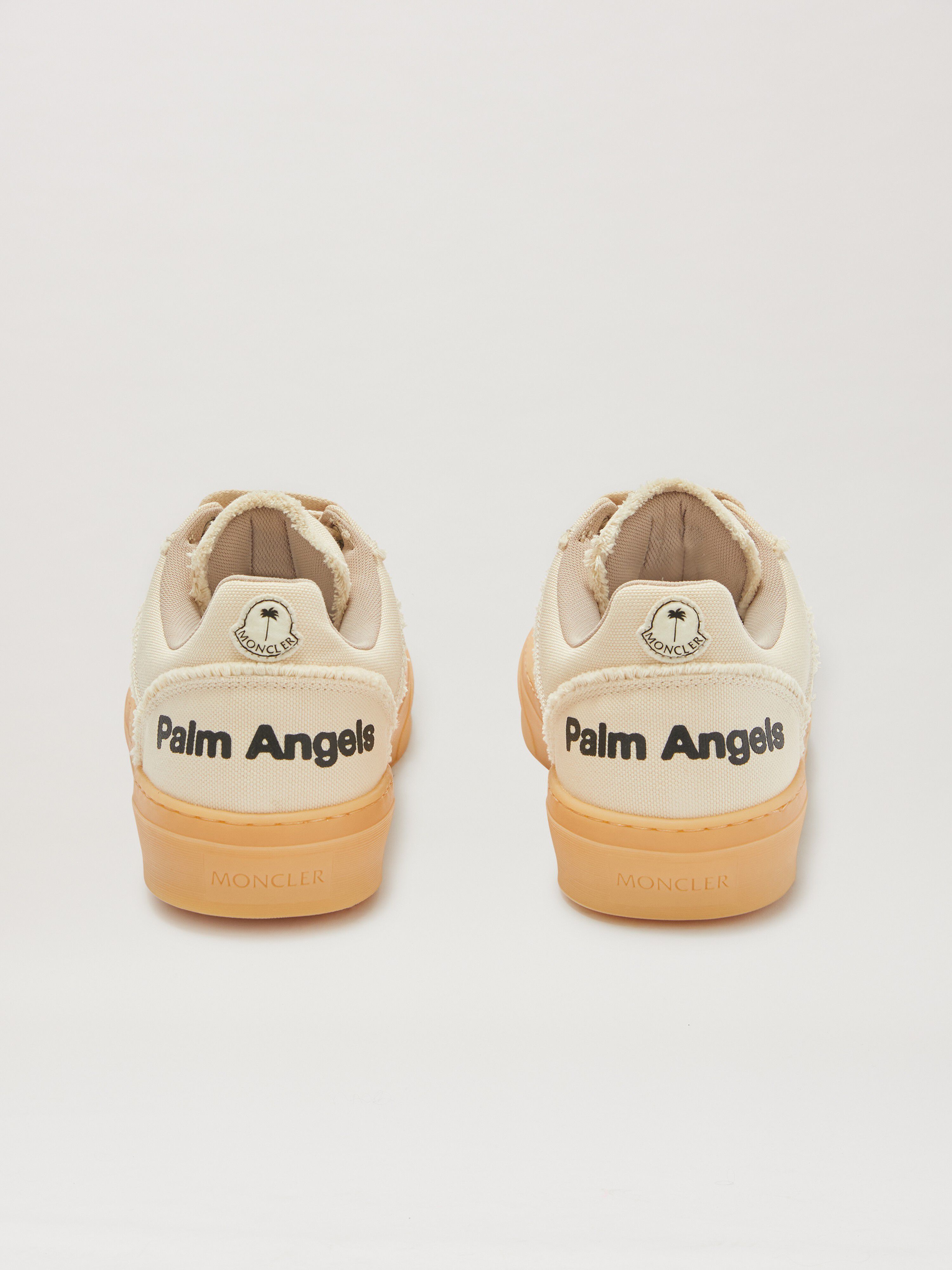 PALM ANGELS  Monaco Sneaker Moncler x Palm Angels BEIGE - BLACK PMIA104T25LEA001