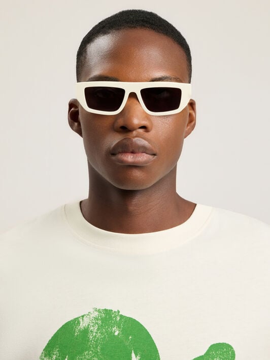 Hercules Sunglasses PALM ANGELS Hercules Sunglasses SHINY WHITE PA1033010753