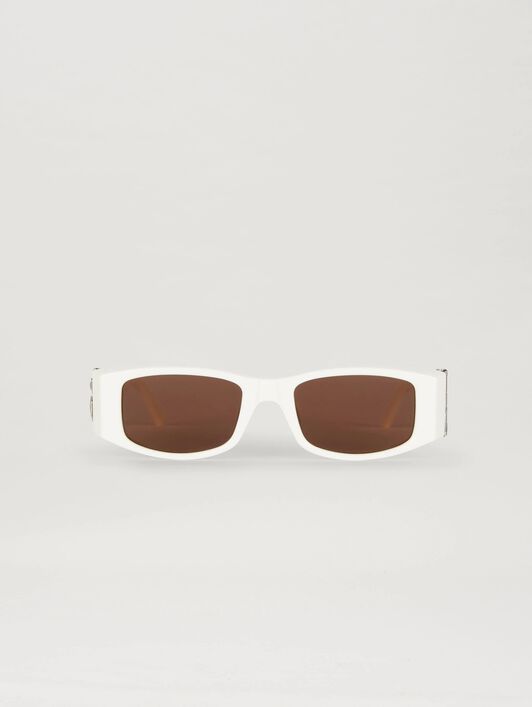 Angel Sunglasses PALM ANGELS Angel Sunglasses WHITE PERI001C99PLA001