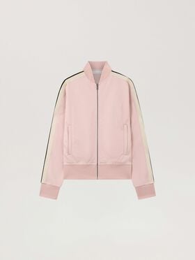 PALM ANGELS Classic Logo Track Jacket PINK - OFF WHITE PAWBD02F26FB01