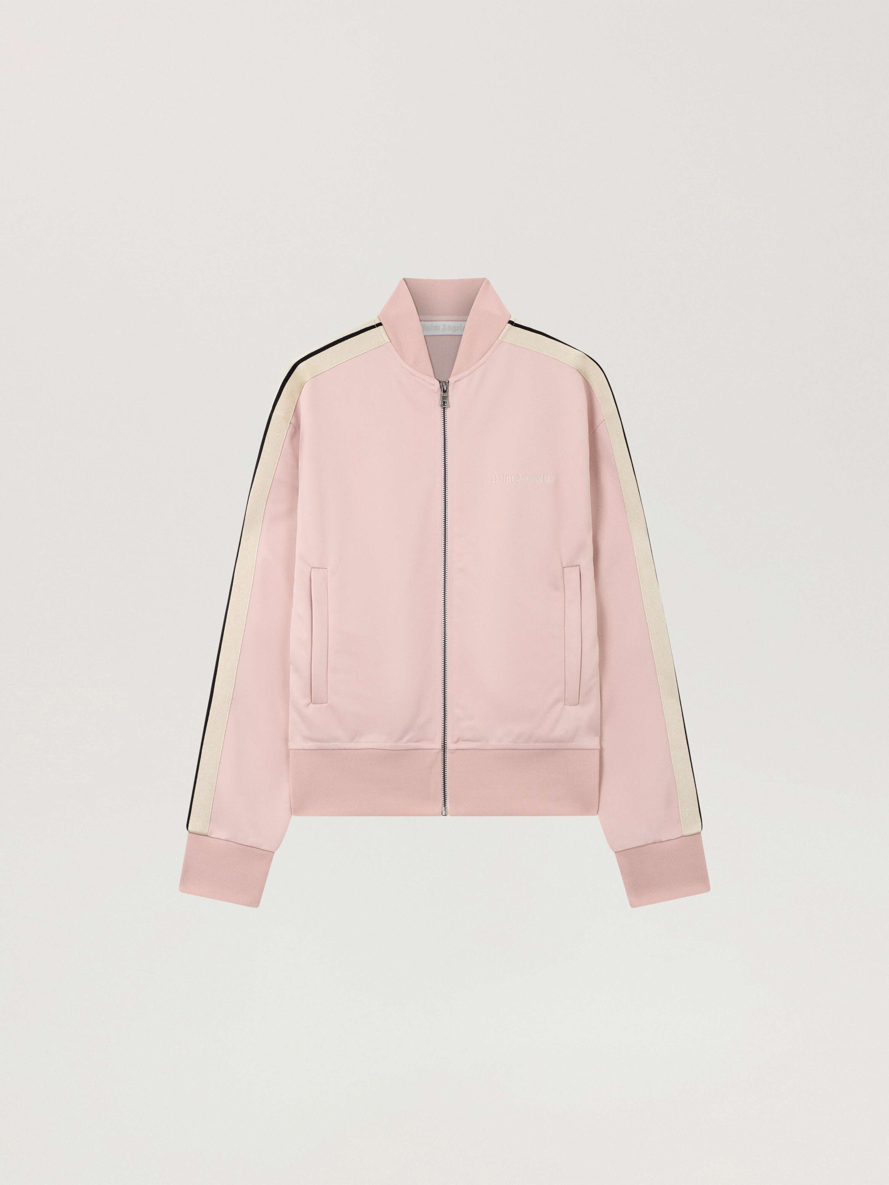 PALM ANGELS Classic Logo Track Jacket PINK - OFF WHITE PAWBD02F26FB01