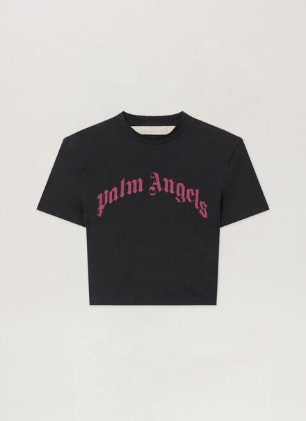 Curved Logo Baby Tee