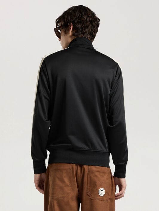 Classic Logo Track Jacket PALM ANGELS Classic Logo Track Jacket BLACK - OFF WHITE PAMBD01F26FB01