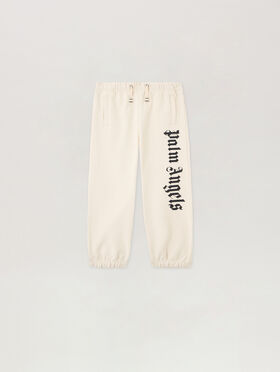 PALM ANGELS Overlogo Sweatpant OFF WHITE PBCH008S26FLE001