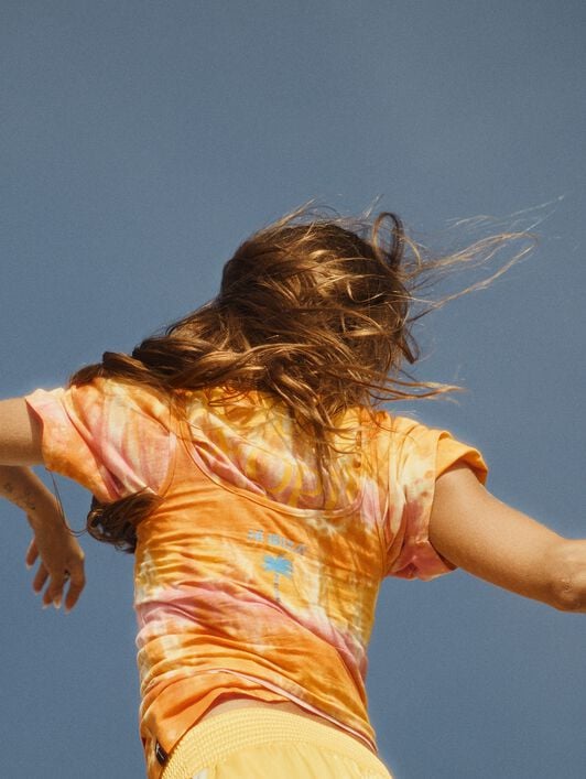PALM ANGELS Palm Angels x Hï Ibiza Tie-dye Tank Top ORANGE - YELLOW PAWAC007JR001