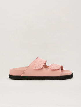 PALM ANGELS Palm Angels Sandal PINK WHITE PGIH001C99LEA001