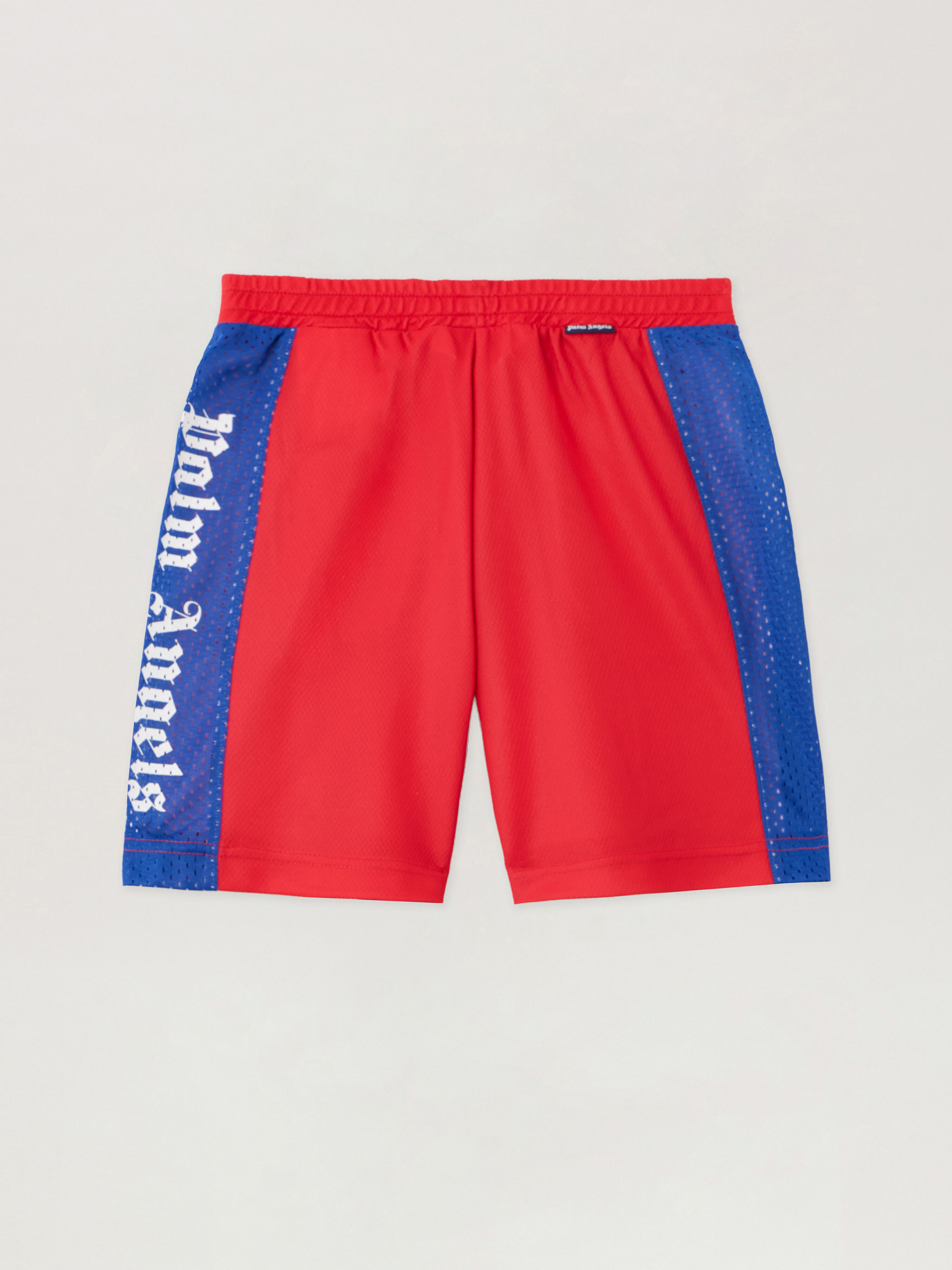 PALM ANGELS Team Palm Soccer Short RED - OFF WHITE PBCI00AF25JER001