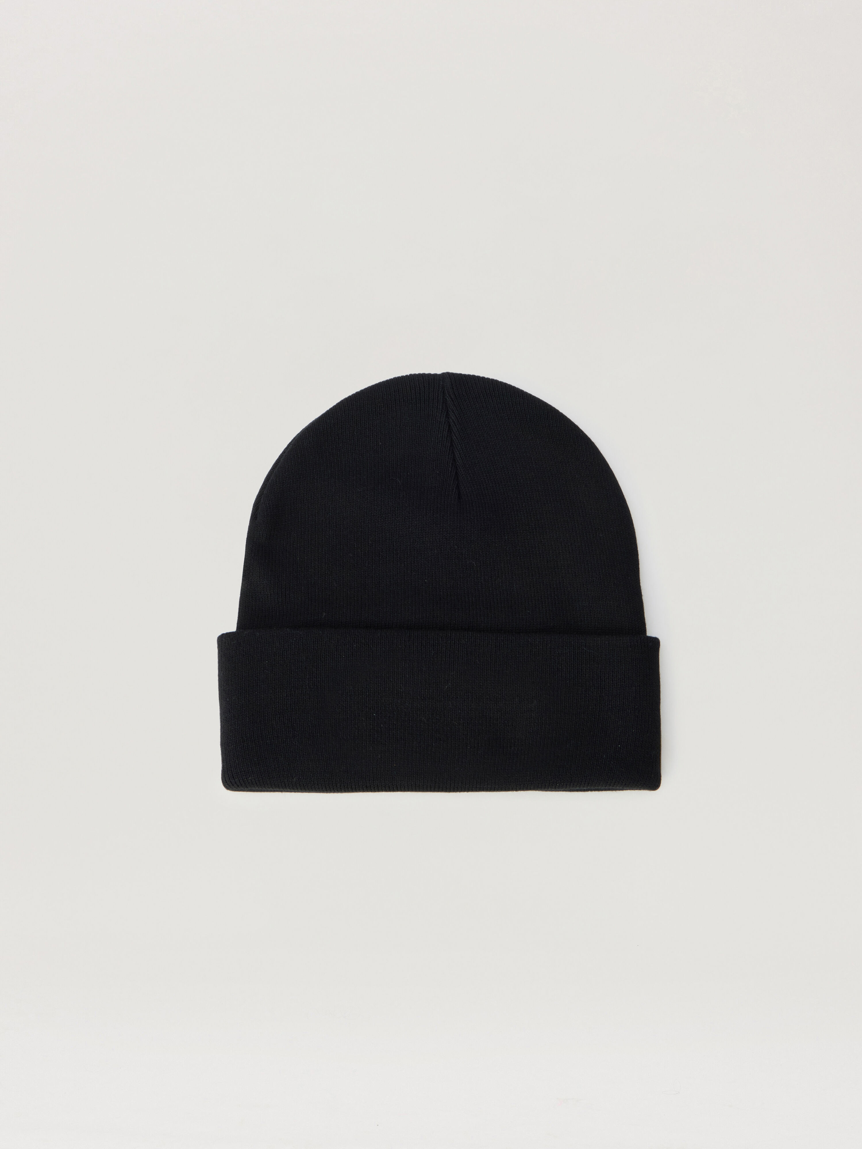 Logo Beanie PALM ANGELS Logo Beanie BLACK - OFF WHITE PAMLC03F26KN01