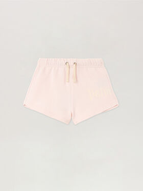 PALM ANGELS Overlogo Sweat Short ROSA/PINK PGCI005S26FLE002