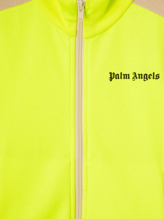 PALM ANGELS  Track Jacket YELLOW FLUO BLACK PBBD002S25FAB001